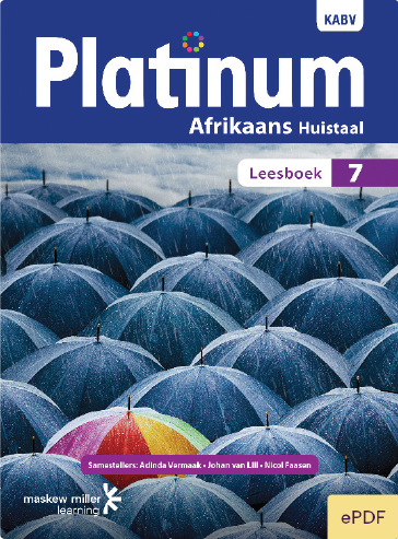 Platinum Afrikaans Huistaal Leesboek 8